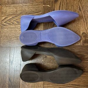 Purple and Black Native Flats